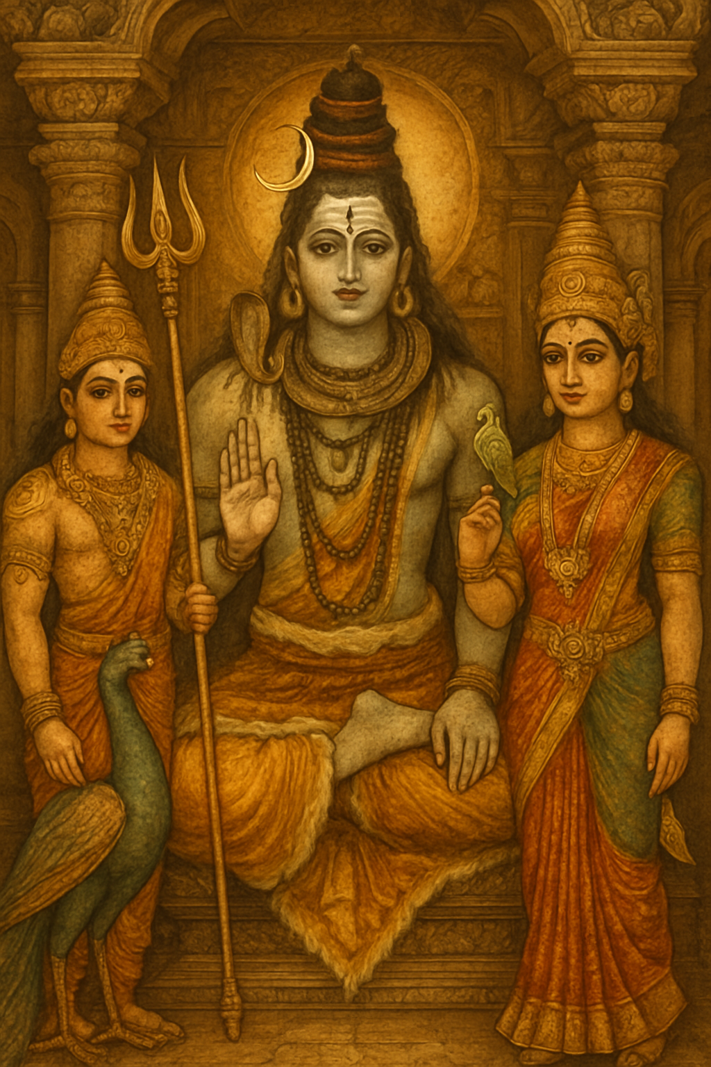 Deities worshiped in Kumari Kandam